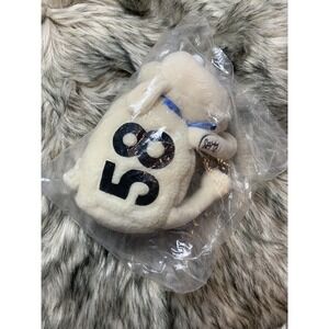 New Serta Counting Sheep # 58 Plush Promotional Collectible Stuffed Animal 8"